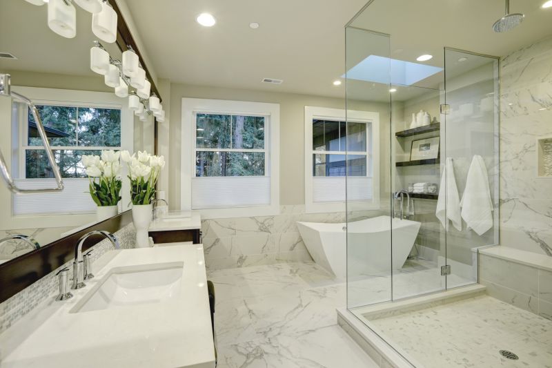 Elegant Corner Shower